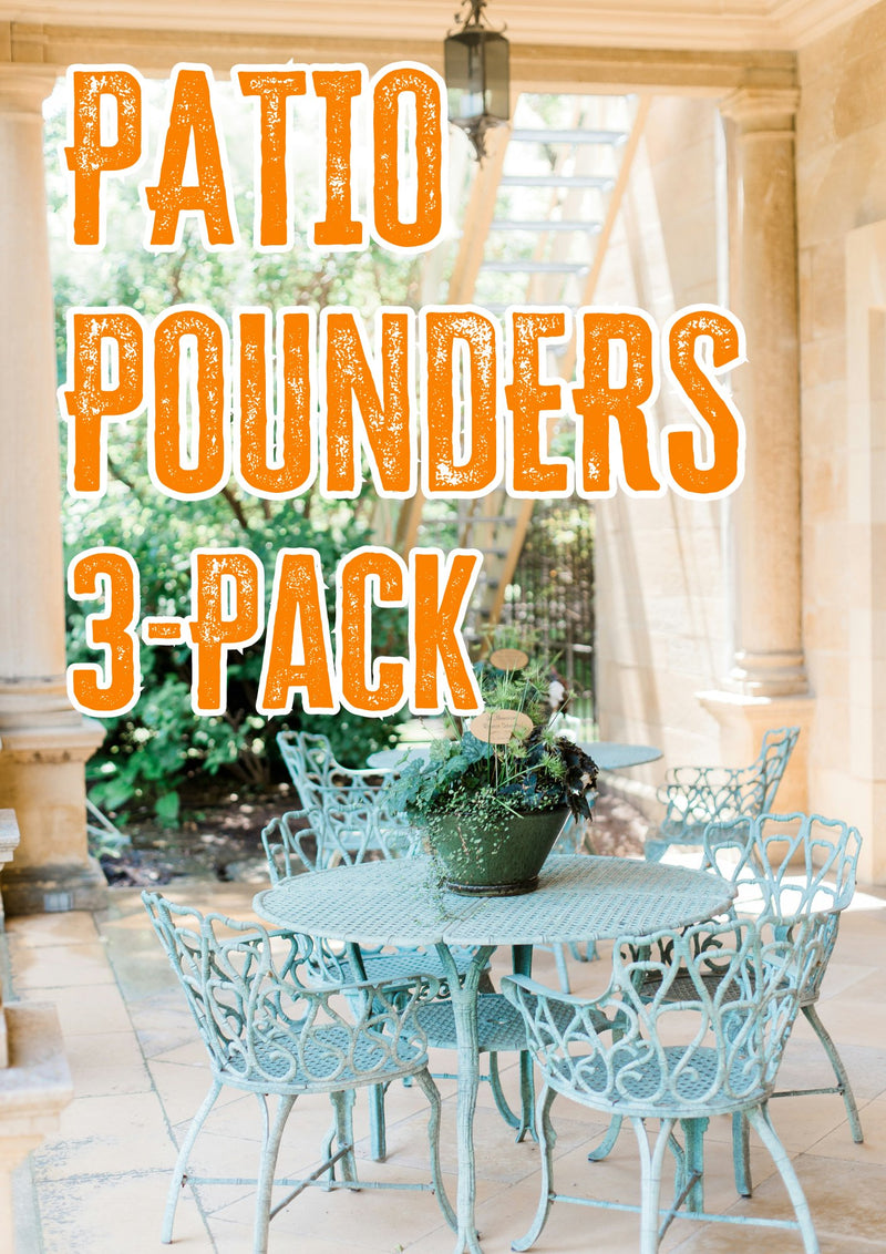 Patio Pounders 3 - Pack - Good Wine Good People