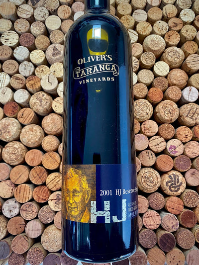 Oliver's Taranga, HJ Reserve Shiraz - 2001 - Good Wine Good People