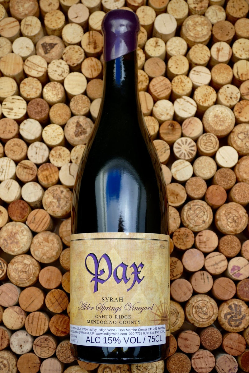 Pax, Alder Springs Syrah - 2011 - Good Wine Good People